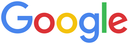 The image shows the Google logo, featuring the word Google in a colorful, stylized font with blue, red, yellow, and green letters.
